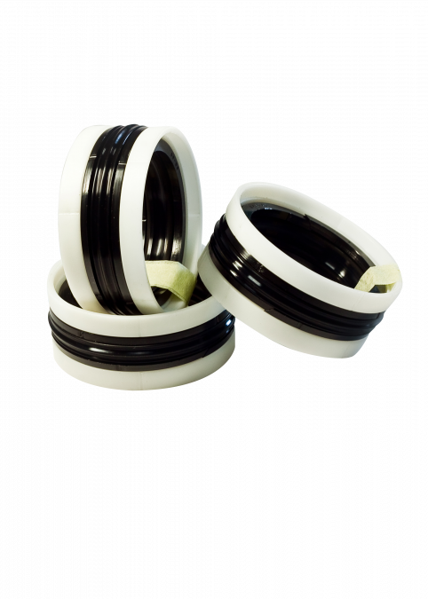 Поршневая манжета К18 15x25x16,4/6,35 NBR+TPE+ POM