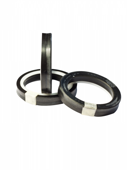 Штоковая манжета K37 28x41x9.5 NBR+COTTON FABRIC+POM