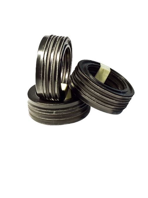 Шевронная манжета К01 65x80x22.5-23.5 NBR+хлопковая ткань+POM