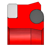 Поршневое уплотнение DK104R