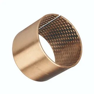 Втулка FB090 60x65x65 бронза c карманами для принудительной смазки
