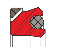 Уплотнение поршня QP04-PD (K04-PD)