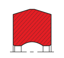 Уплотнение поршня QP35-P (K35-P)