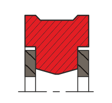 Роторное уплотнение вала RS03-P (R03-P)