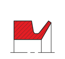 Роторное уплотнение вала RS06-P (R06-P)