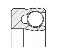 Уплотнение штока QR03-S (S03-S)