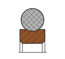 Уплотнение штока QR09-D (S09-D)