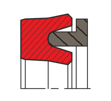 Уплотнение штока QS03-P (S22-P)